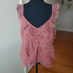Abercrombie & Fitch Women’s Sleeveless Blouse  Size XL